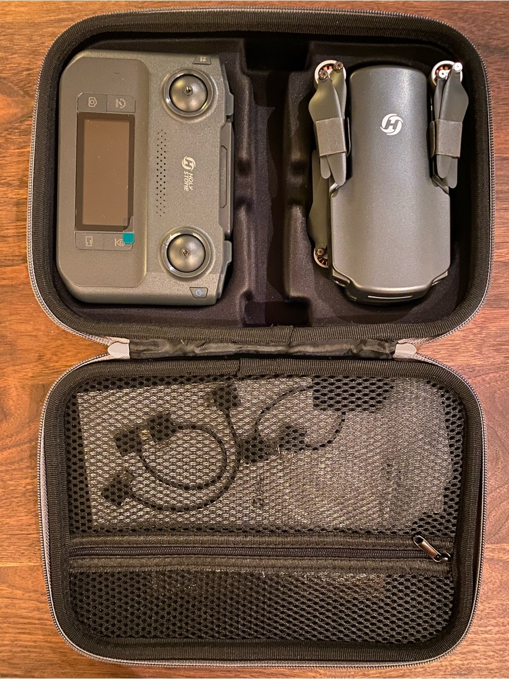 Holy Stone HS360S Foldable Camera Drone with Carrying Case includes Remote